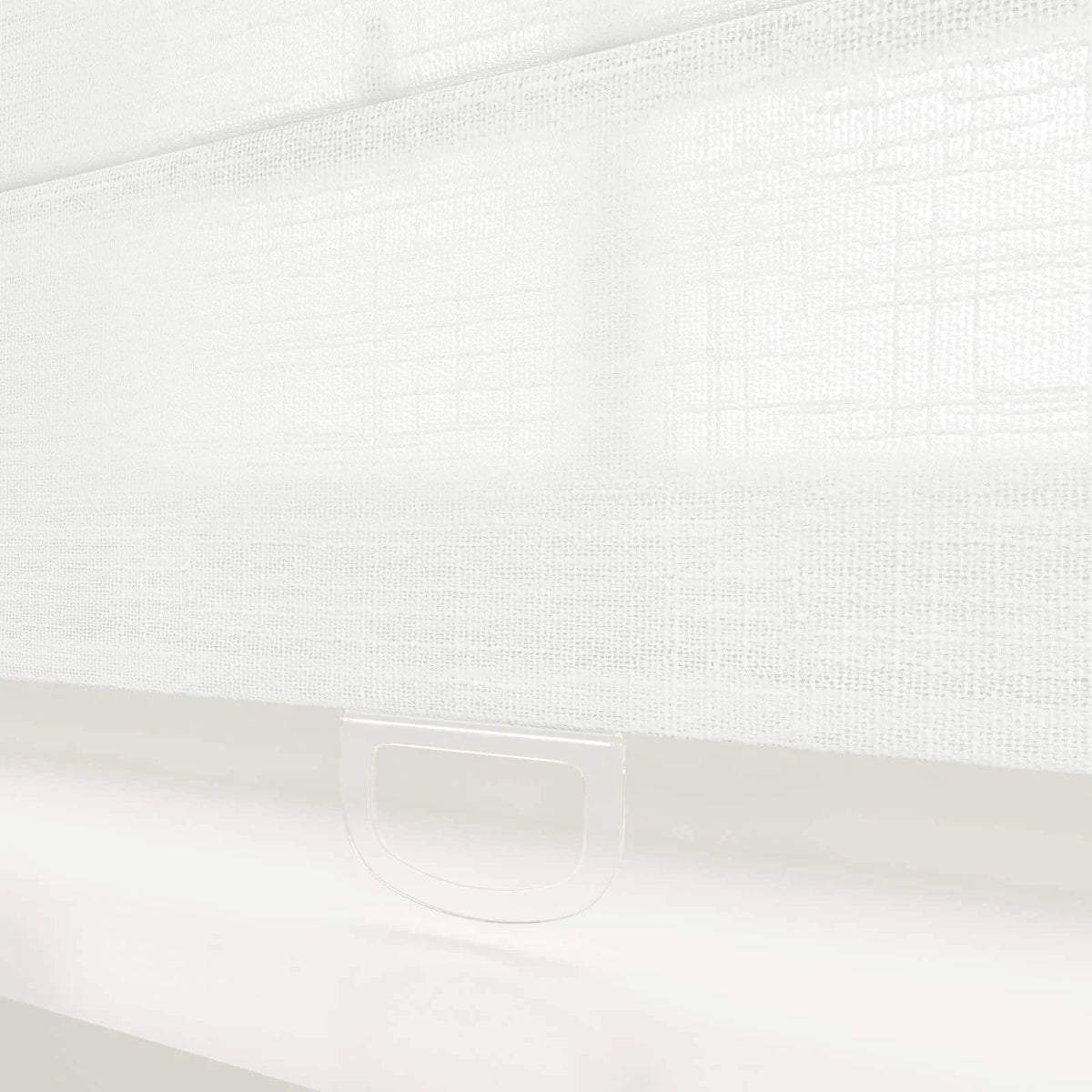Patti Belgian Linen Flat Fold Roman Blind Cordless