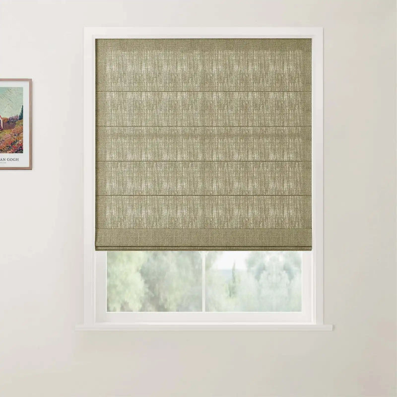 Flat Fold Roman Blind Cordless