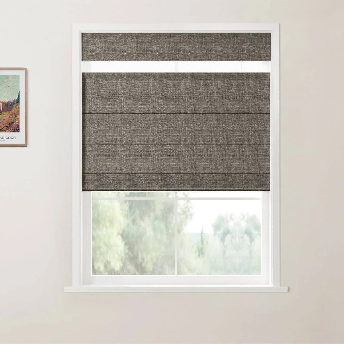Top Down Bottom Up Roman Blind Cordless