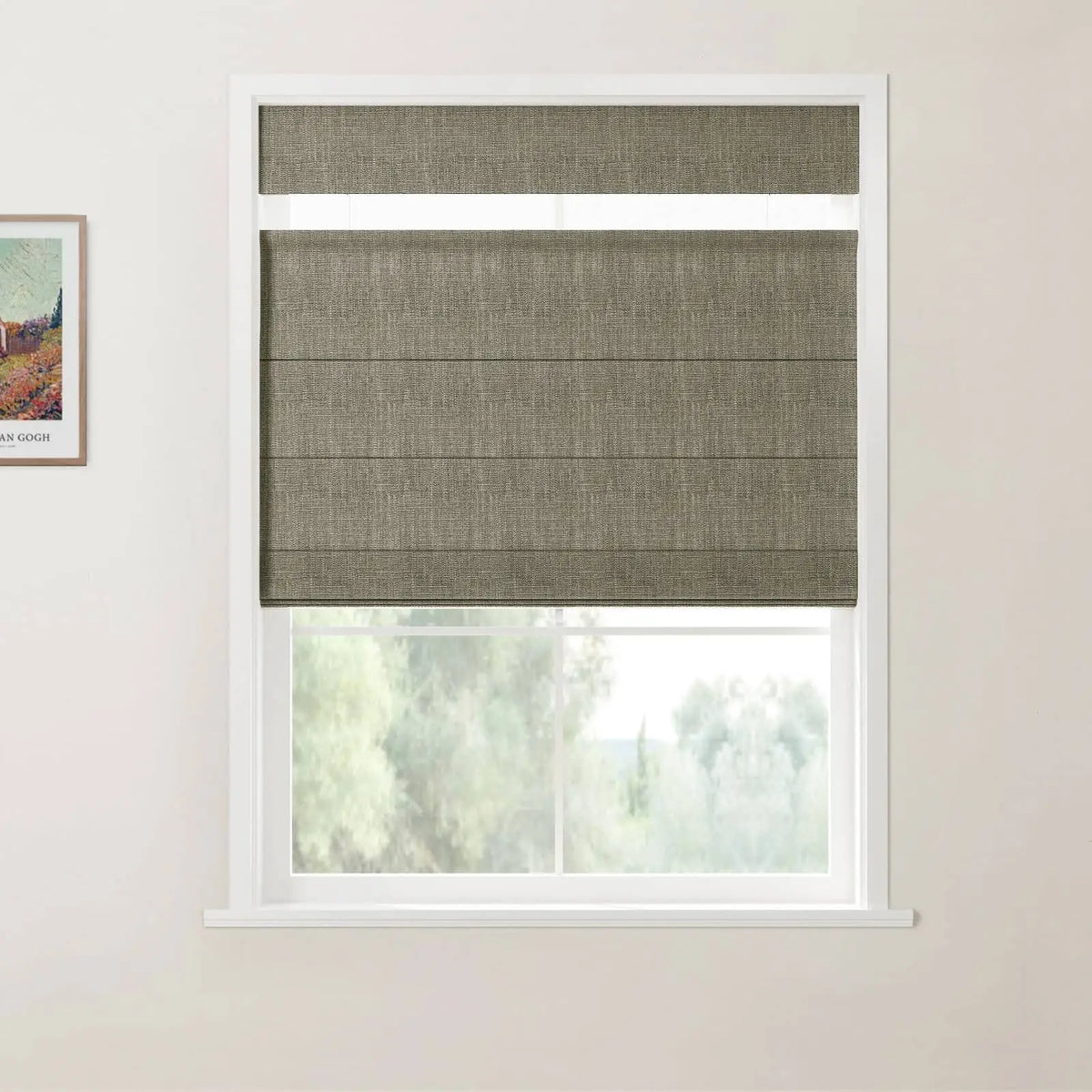Top Down Bottom Up Roman Blind Cordless
