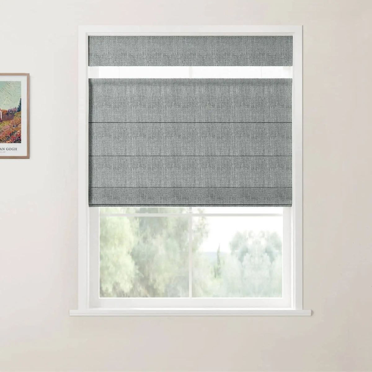 Top Down Bottom Up Roman Blind Cordless