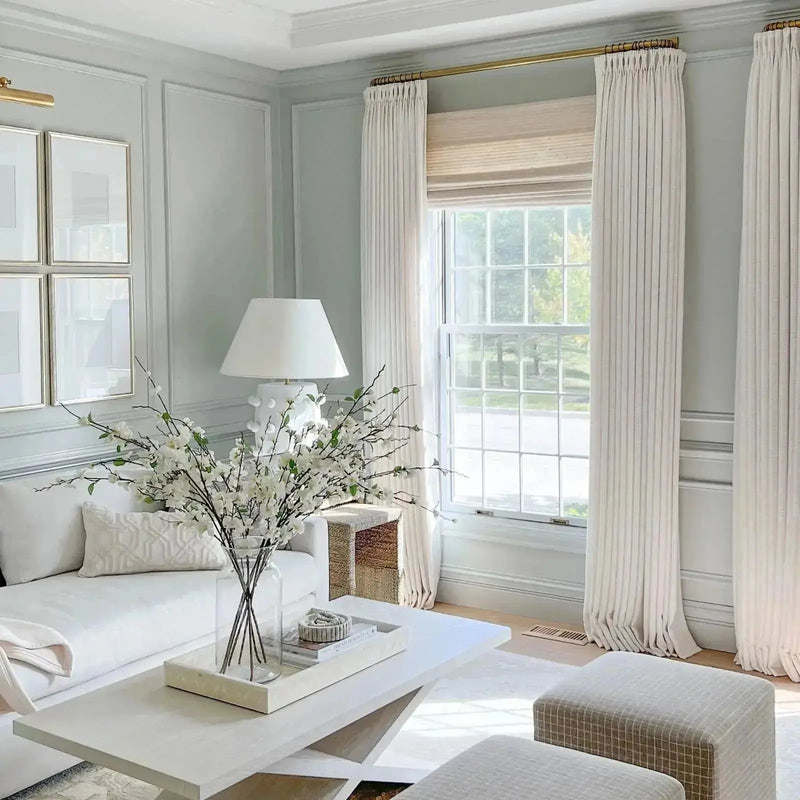 Liz Linen Pleated Curtains