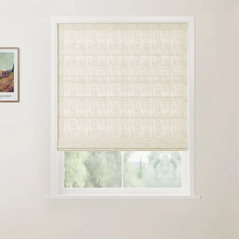 Flat Fold Roman Blind Cordless