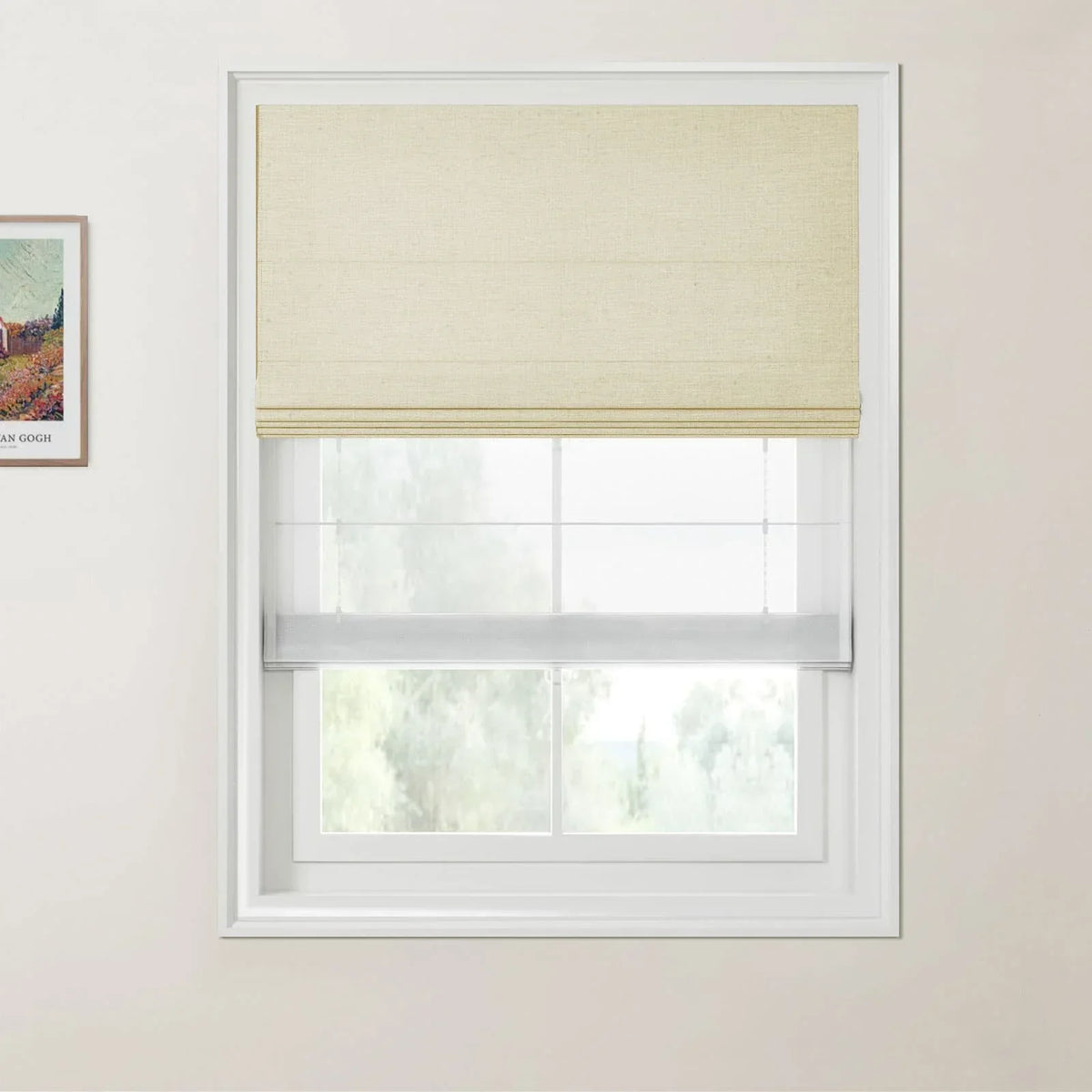 Day Night Roman Blind Cordless