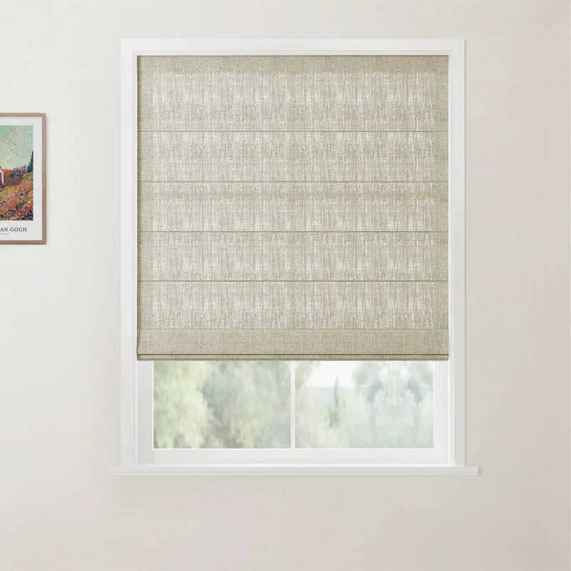 Flat Fold Roman Blind Cordless