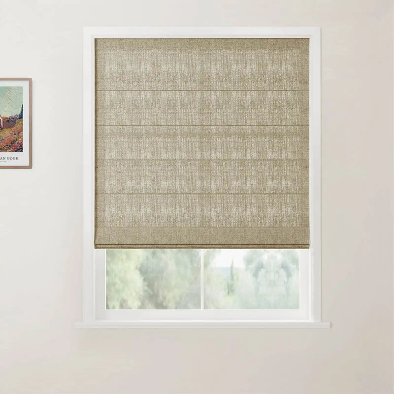 Flat Fold Roman Blind Cordless