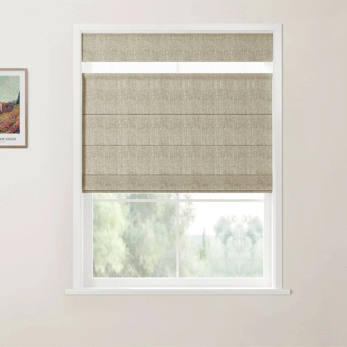 Top Down Bottom Up Roman Blind Cordless
