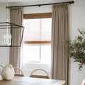 Liz Linen Pleated Curtains