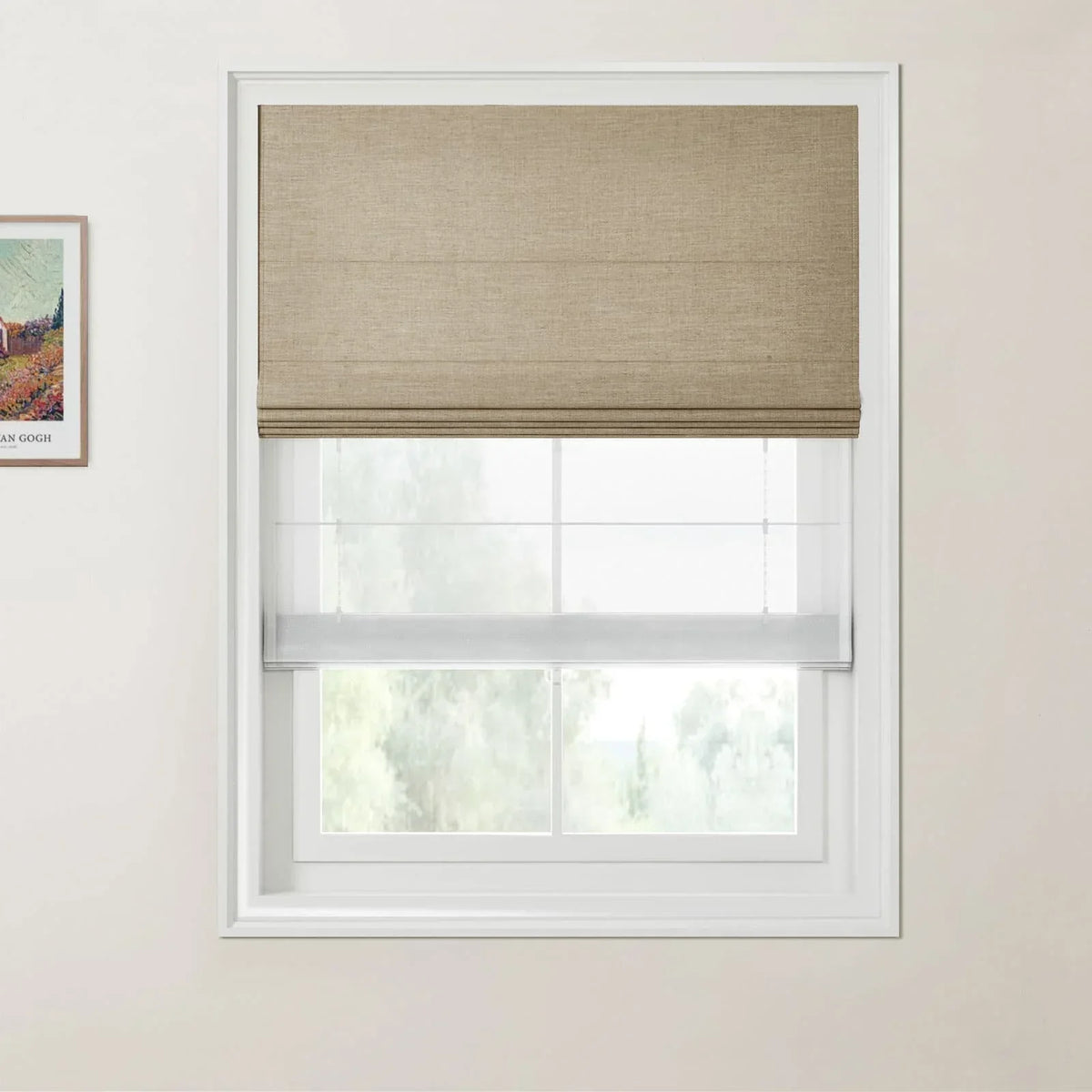 Day Night Roman Blind Cordless