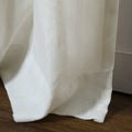 Ron Linen Cotton Herringbone Eyelet Curtains