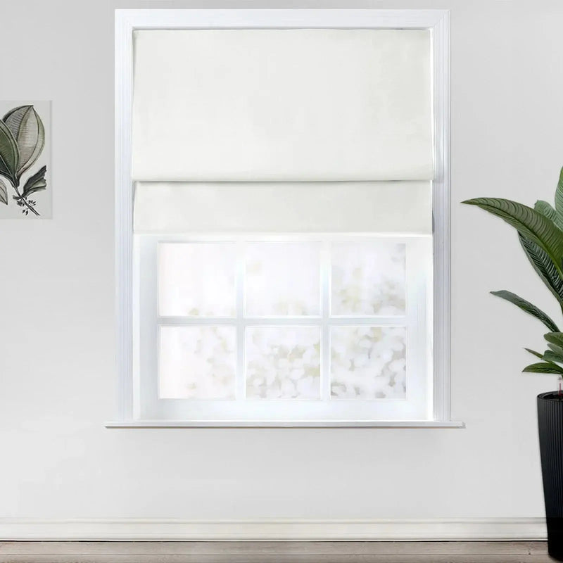 Kyla Linen Blend Roman Blind Cordless