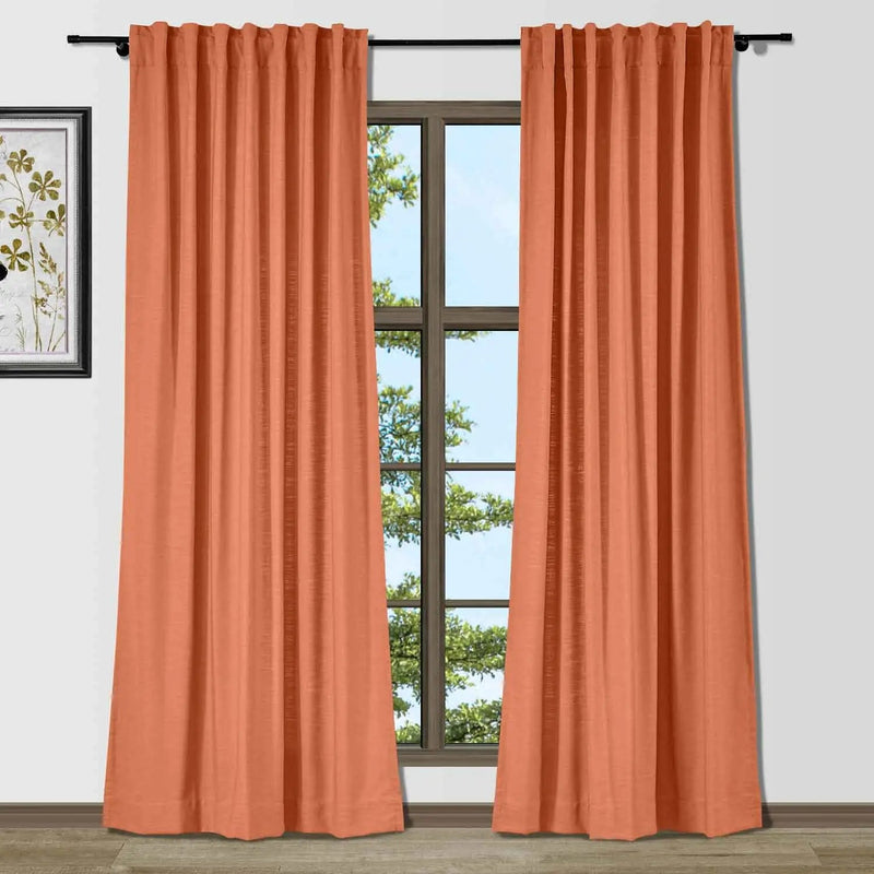 Isabella Heavyweight Cotton Soft Top Curtains