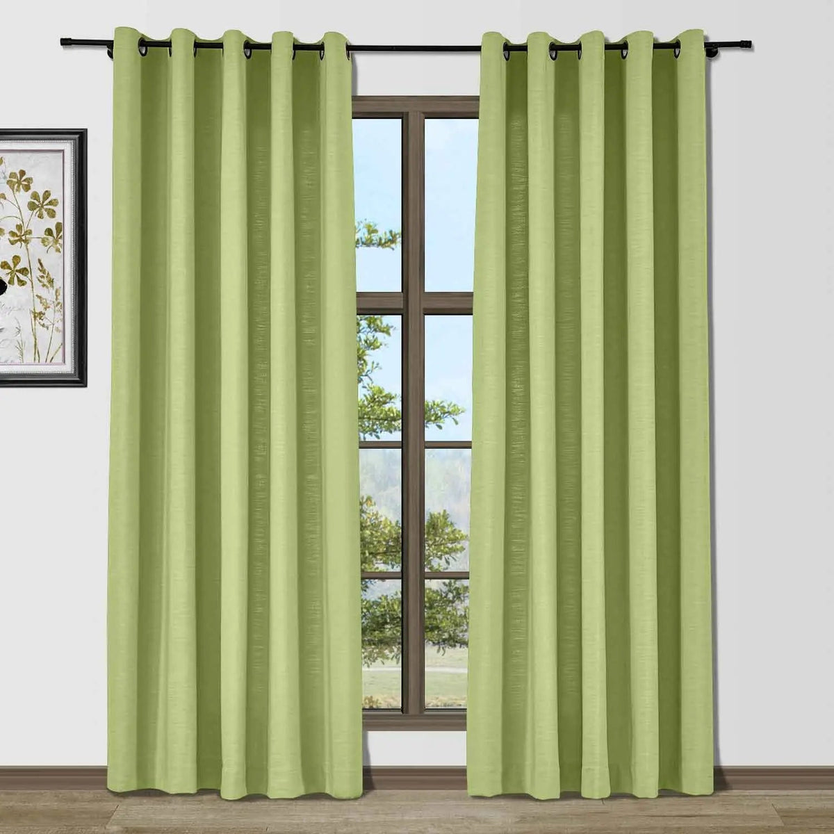 Isabella Heavyweight Cotton Eyelet Curtains