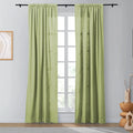 Isabella Heavyweight Cotton Soft Top Curtains