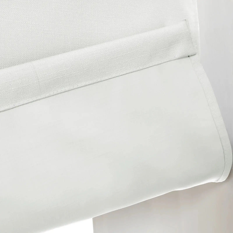Patti Belgian Linen Roman Blind Cordless