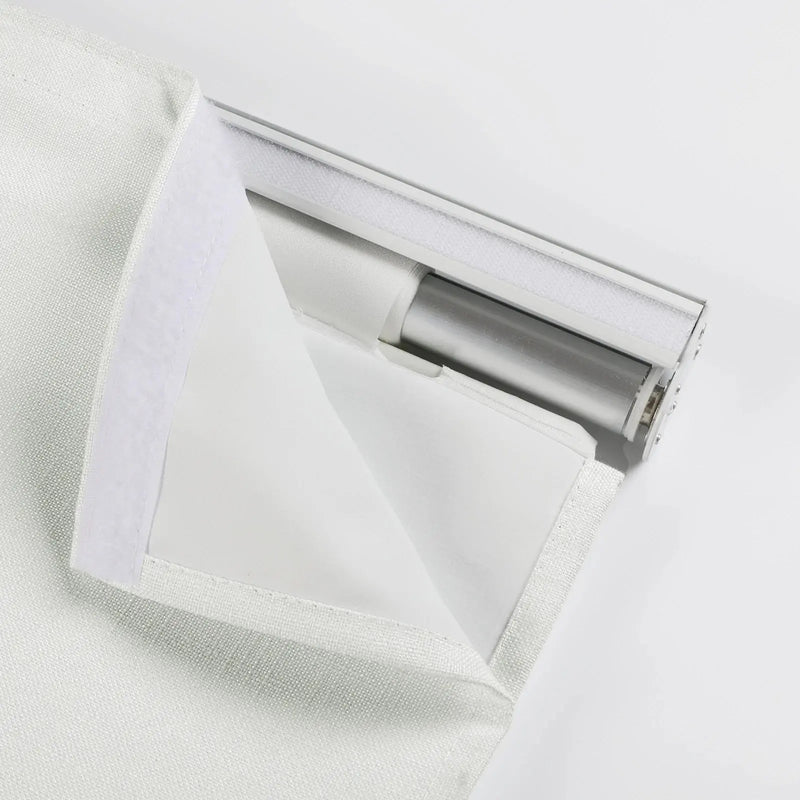 Patti Belgian Linen Roman Blind Cordless