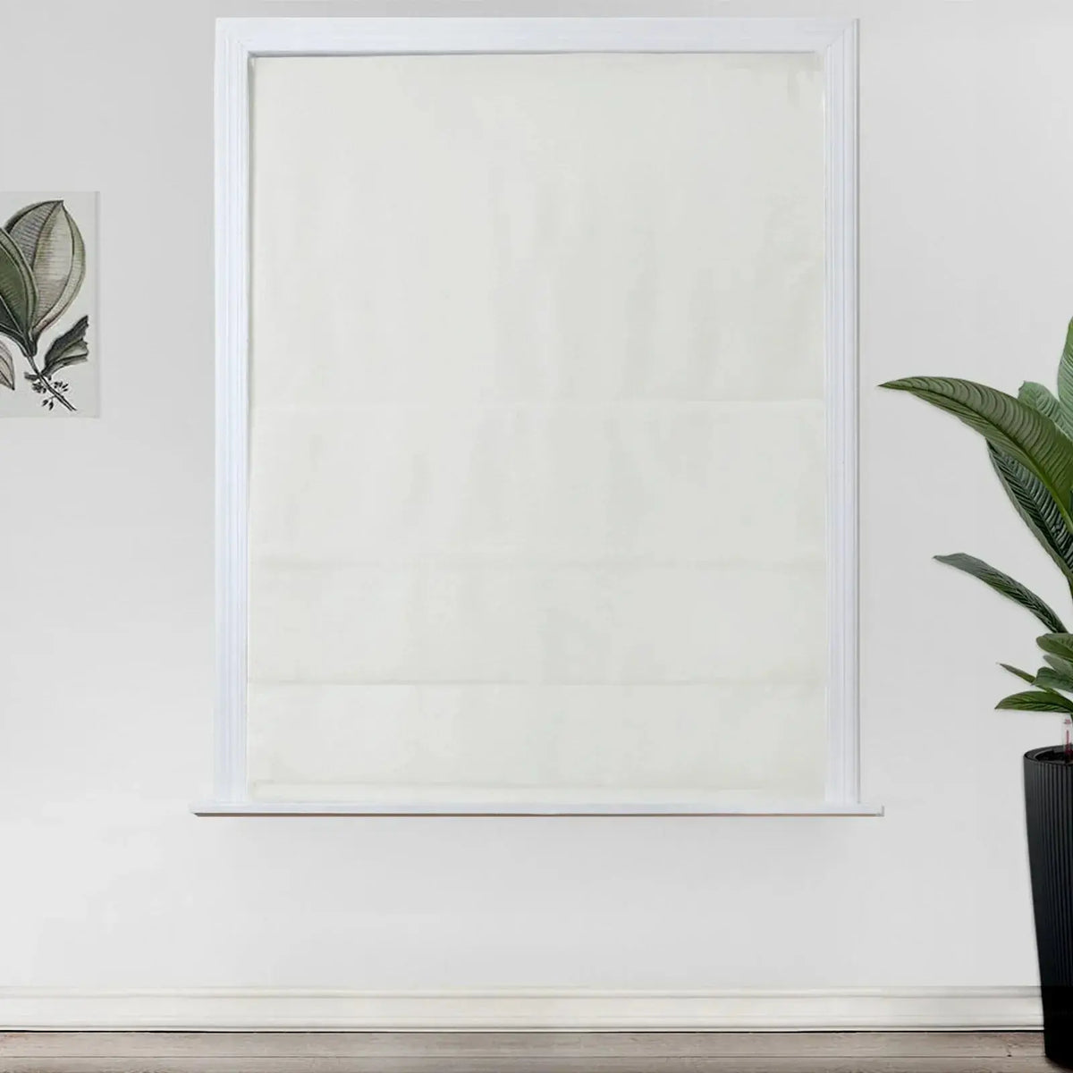 Kyla Linen Blend Roman Blind Cordless
