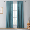Isabella Heavyweight Cotton Soft Top Curtains
