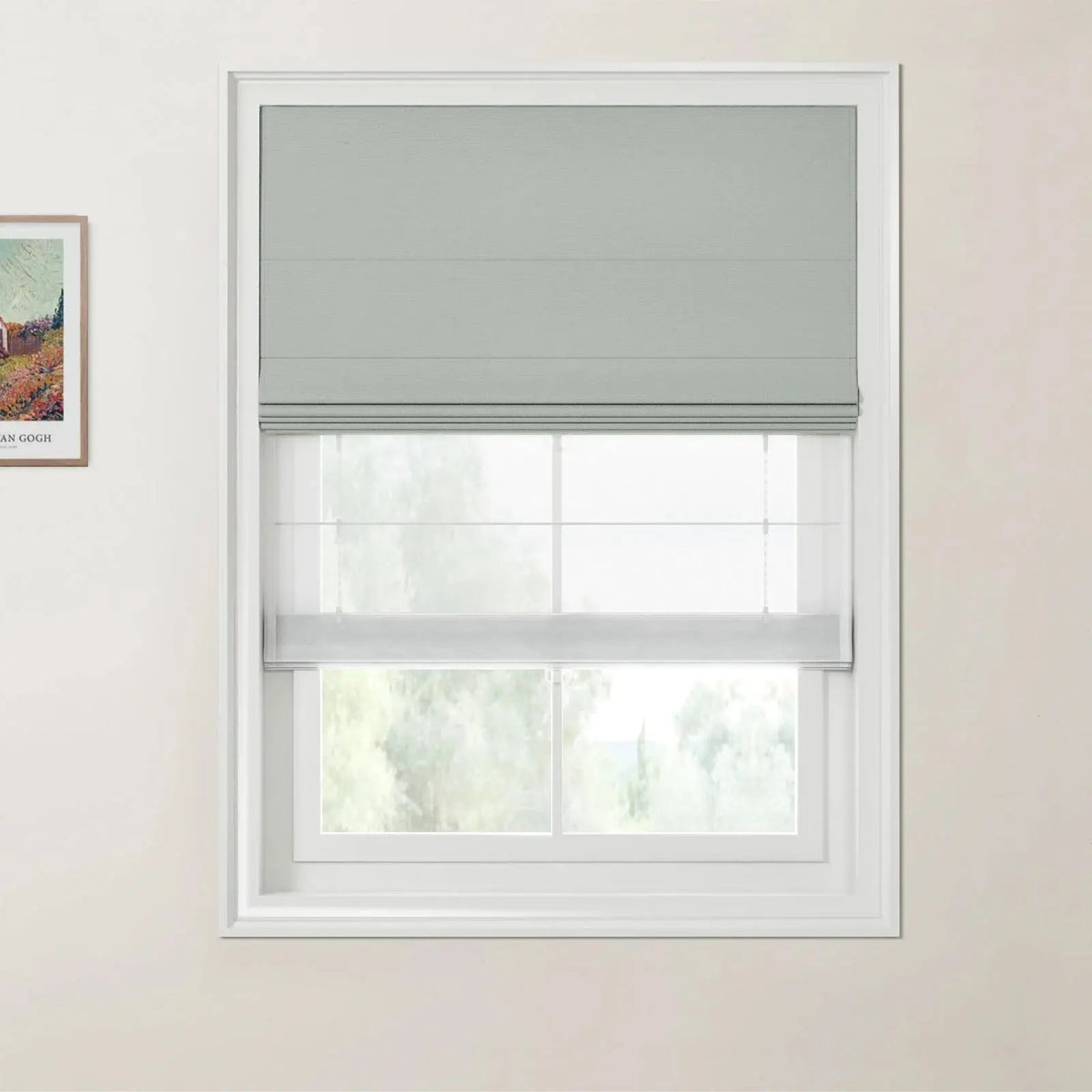 Day Night Roman Blind Cordless
