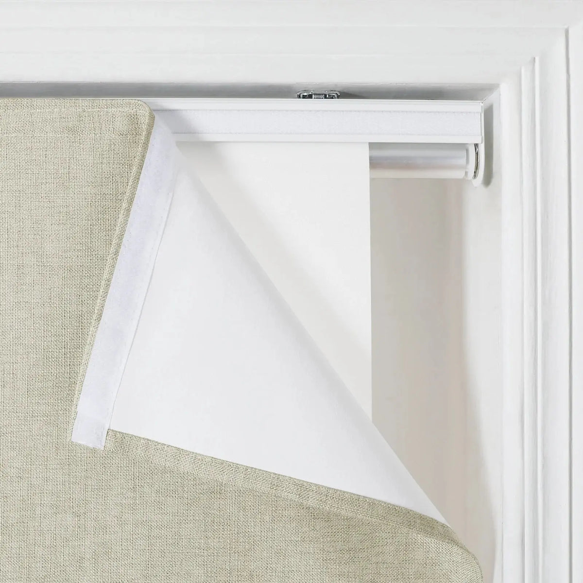 Liz Linen Roman Blind Cordless