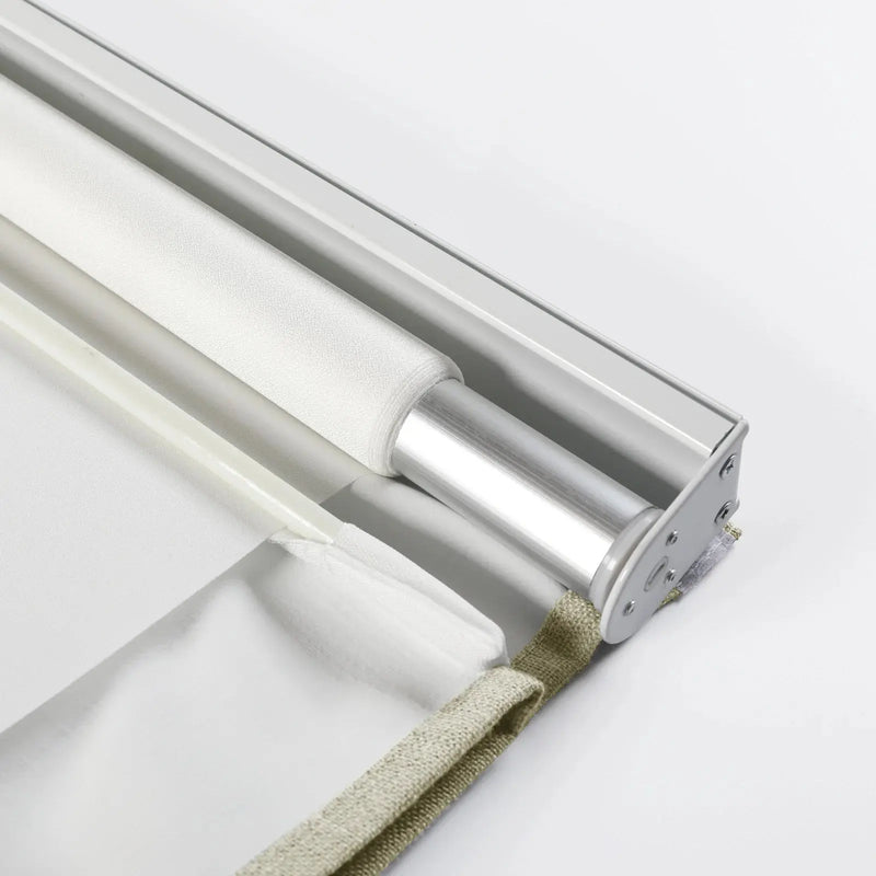 Jawara Linen Cotton Roman Blind Cordless
