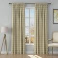 Stefana Silber x TWOPAGES Graphic Printed Linen Soft Top Curtains