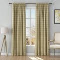 Stefana Silber x TWOPAGES Graphic Printed Linen Soft Top Curtains