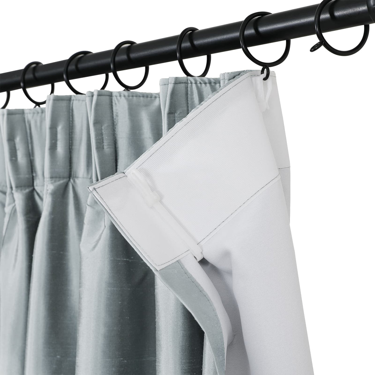 Selman Dupioni Silk Pleated Curtain
