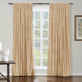 Selman Dupioni Silk Soft Top Curtain