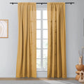 Isabella Heavyweight Cotton Soft Top Curtains