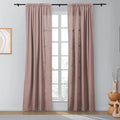 Isabella Heavyweight Cotton Soft Top Curtains