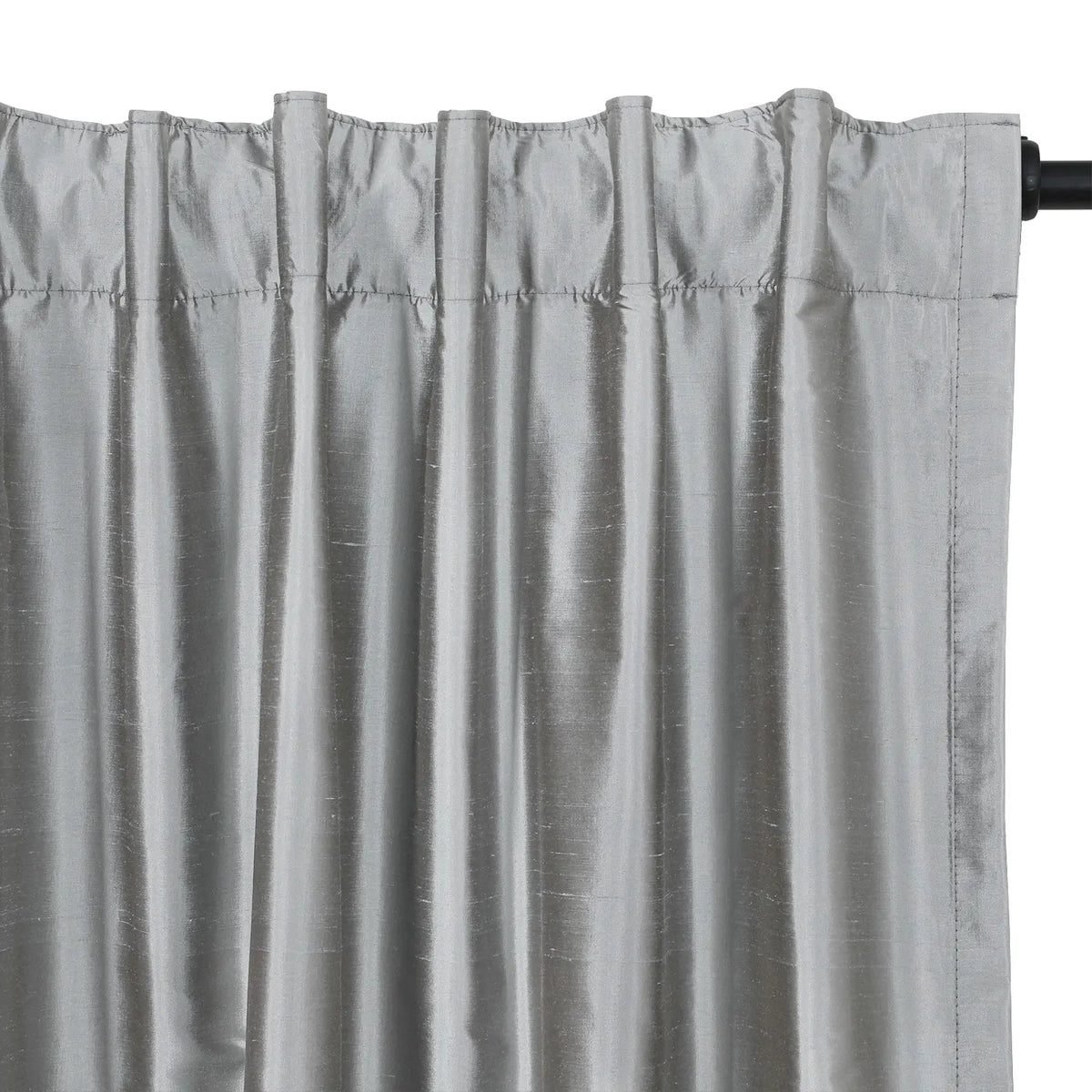Selman Dupioni Silk Soft Top Curtain