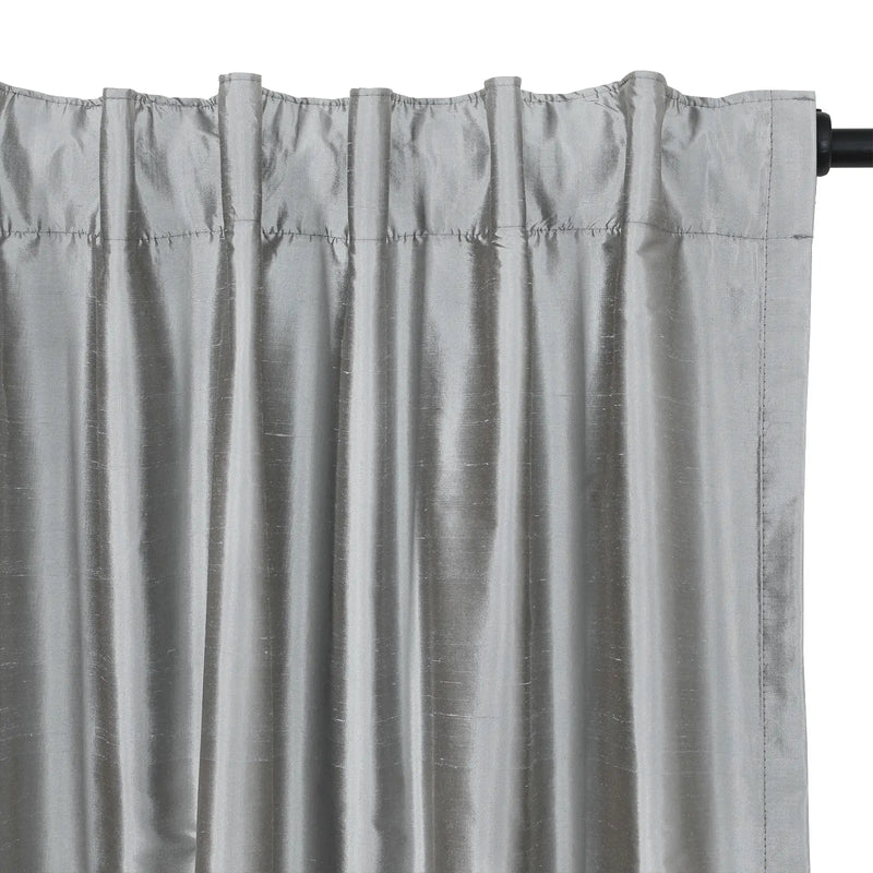 Selman Dupioni Silk Soft Top Curtain