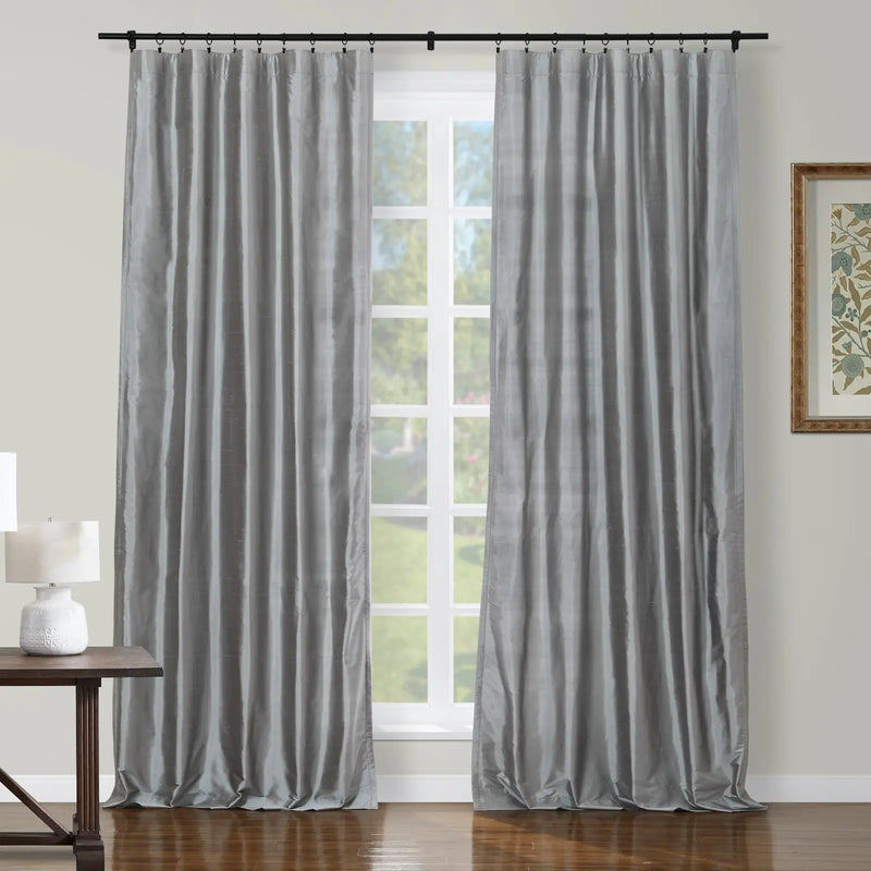 Selman Dupioni Silk Soft Top Curtain