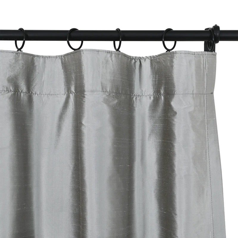 Selman Dupioni Silk Soft Top Curtain