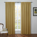 Kyla Lightweight Faux Linen Soft Top Curtains