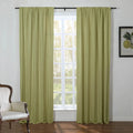 Kyla Lightweight Faux Linen Soft Top Curtains