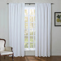 Kyla Lightweight Faux Linen Soft Top Curtains