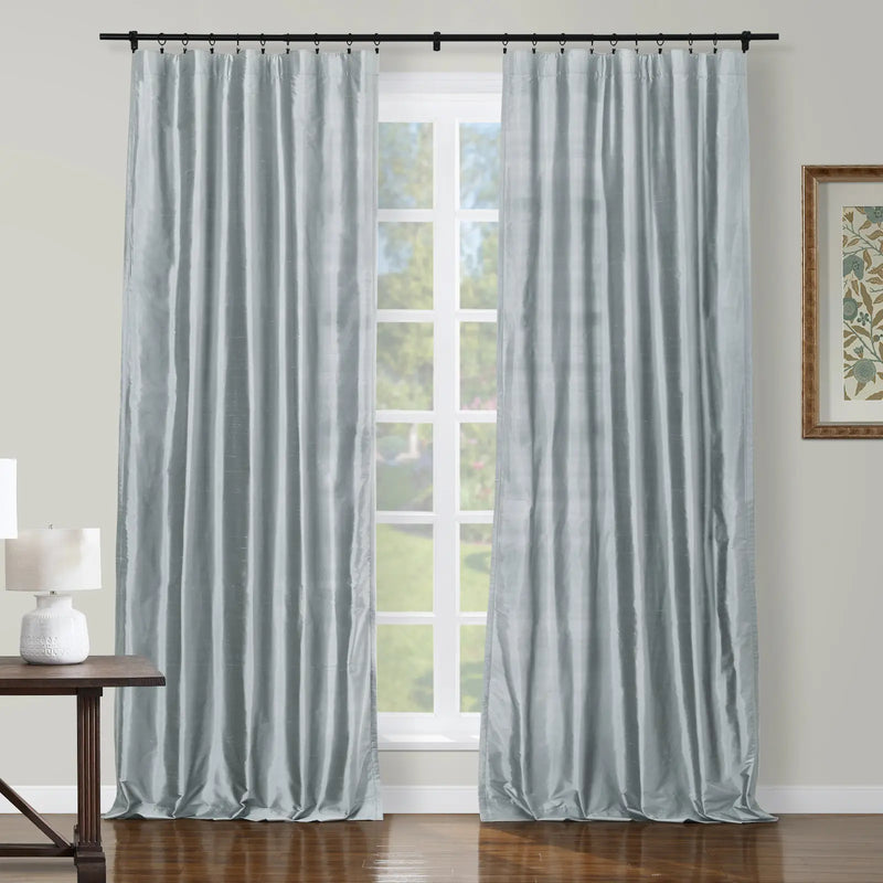 Selman Dupioni Silk Soft Top Curtain