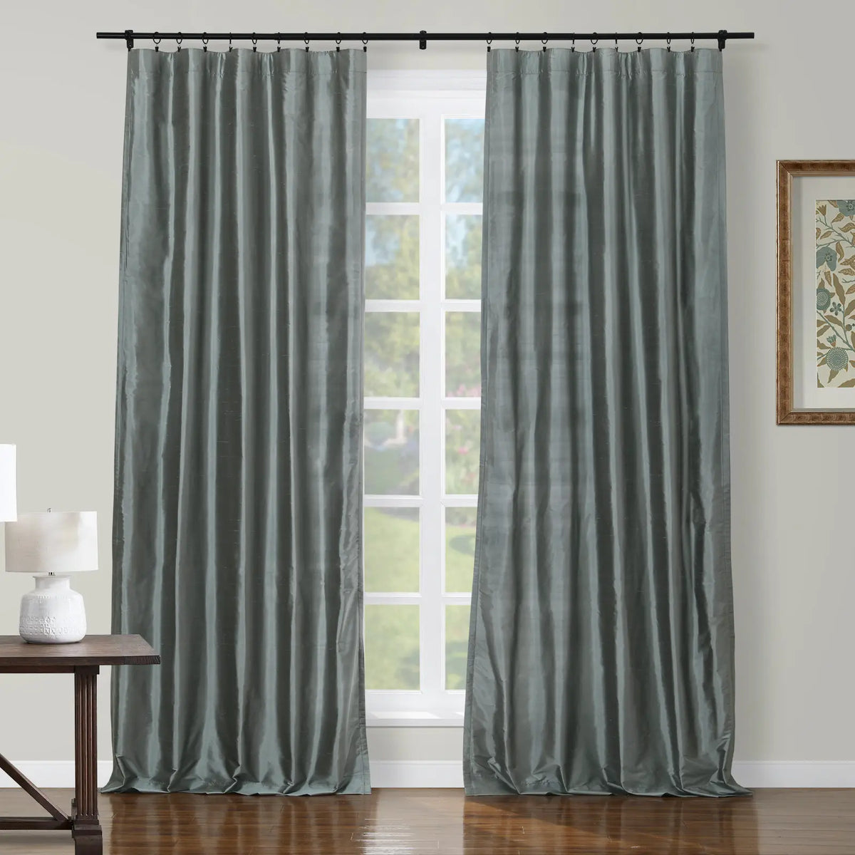 Selman Dupioni Silk Soft Top Curtain
