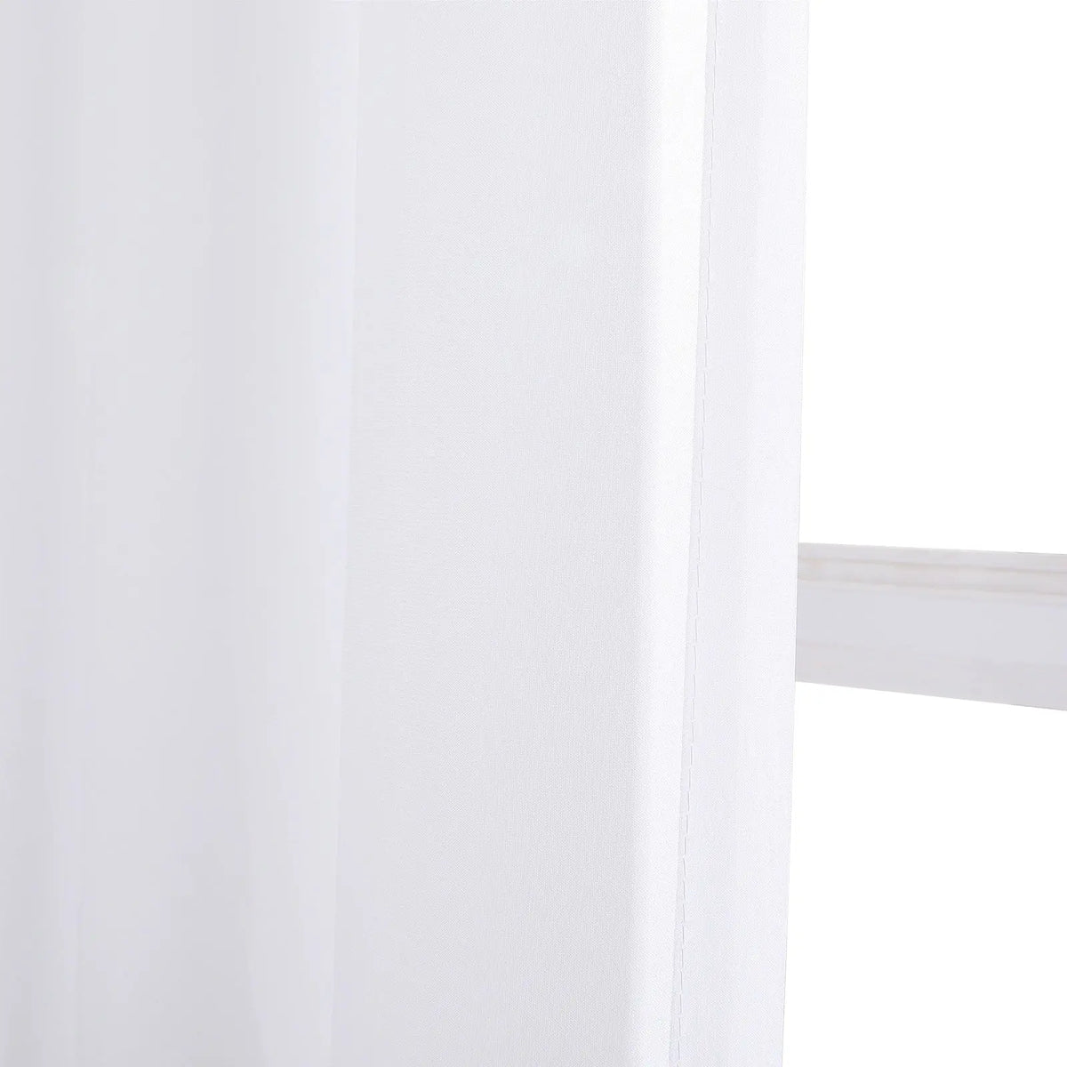 Scandina Solid Sheer Pleated Curtains