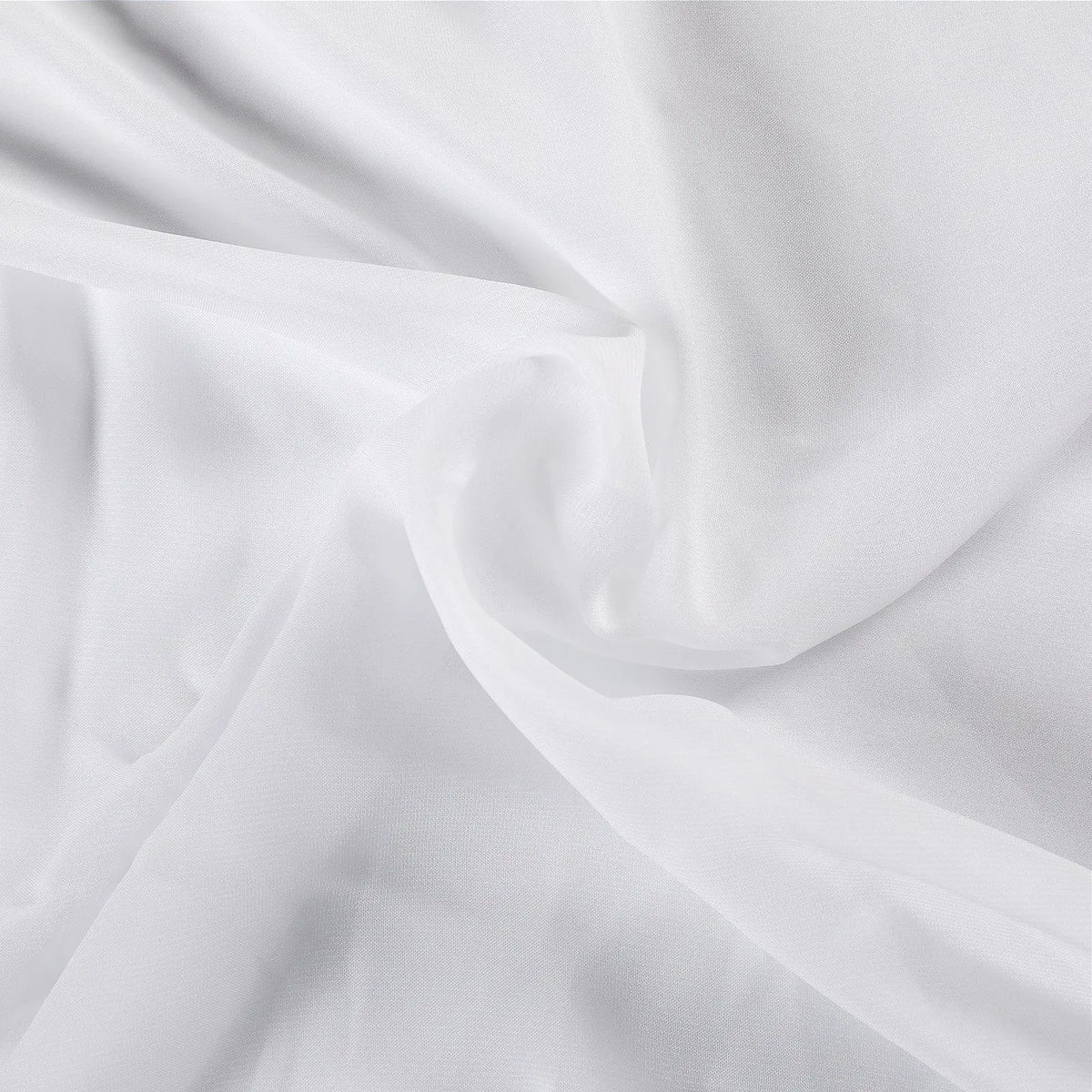 Scandina Solid Sheer Pleated Curtains