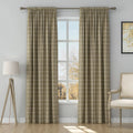 Stefana Silber x TWOPAGES Graphic Printed Linen Soft Top Curtains