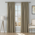 Stefana Silber x TWOPAGES Graphic Printed Linen Soft Top Curtains