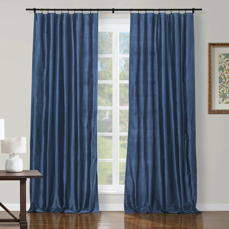Selman Dupioni Silk Soft Top Curtain