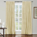 Selman Dupioni Silk Soft Top Curtain