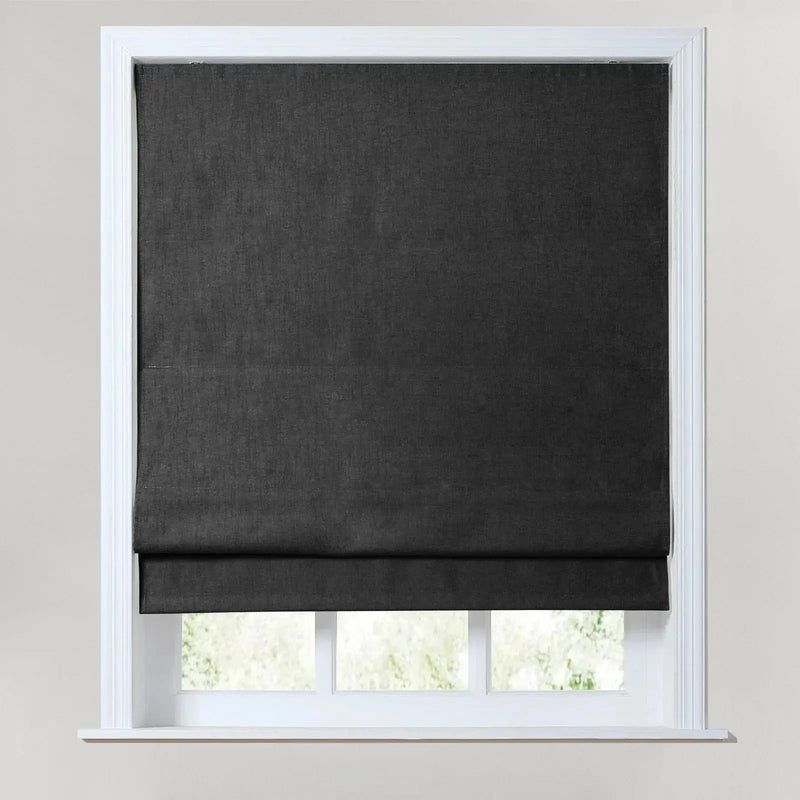 Kyla Linen Blend Roman Blind Cordless