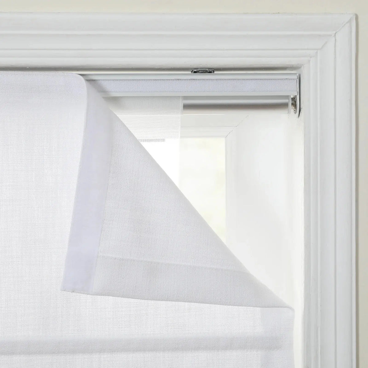Isabella Cotton Roman Blind Cordless