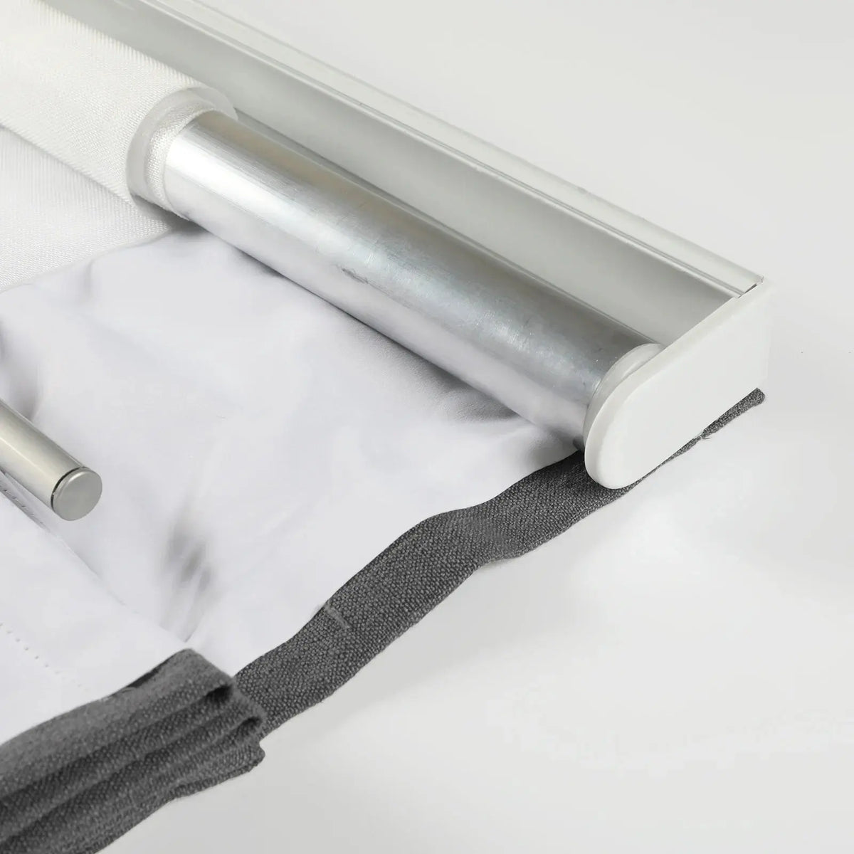 Jawara Linen Cotton Roman Blind Cordless