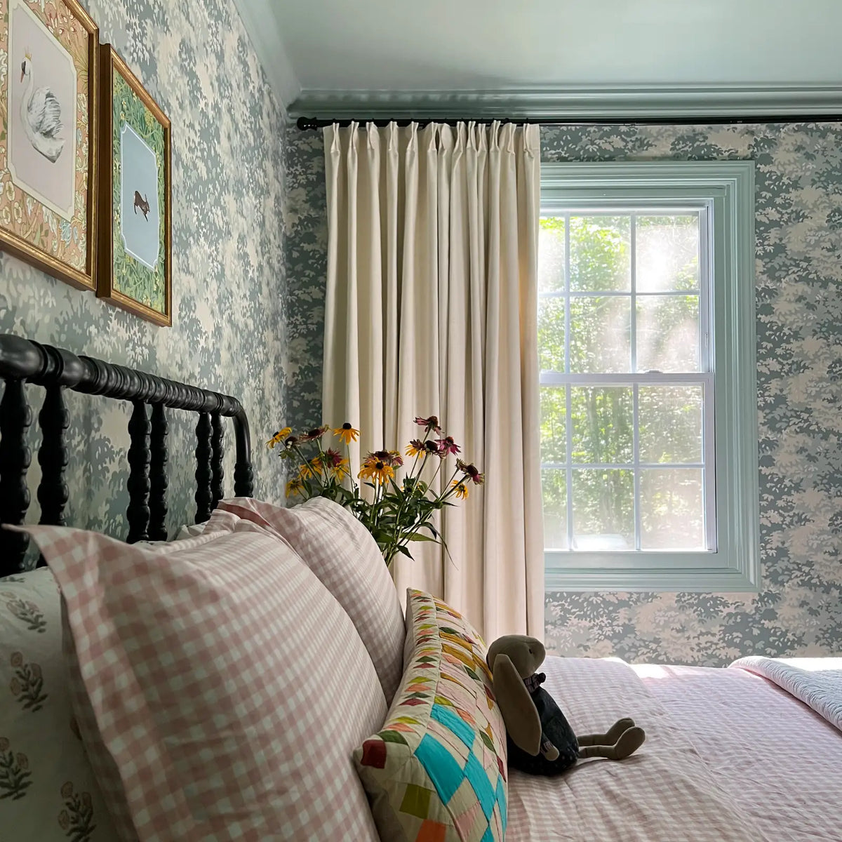 Isabella Heavyweight Cotton Pleated Curtains